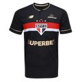 Jersey Sao Paulo Tricolor Third 25/26 - Preta - Fan version