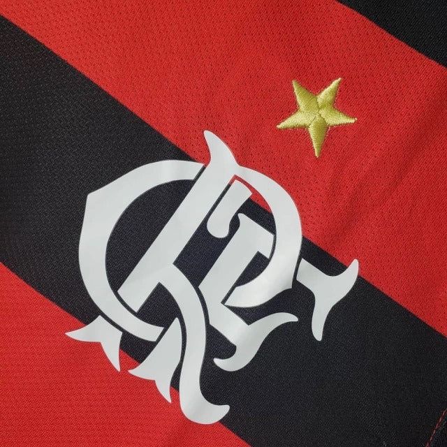 Jersey Flamengo Retro 2009 Vermelha e Preta - Nike