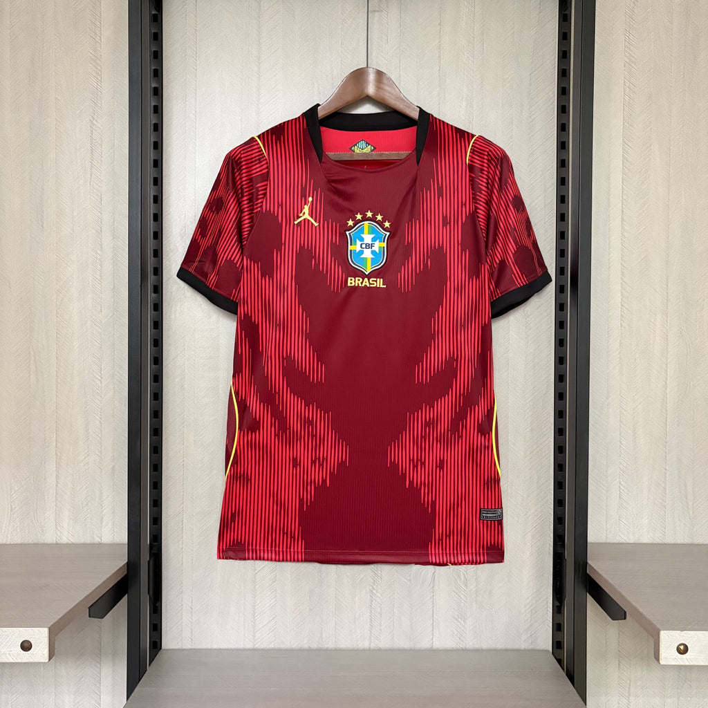 Brazil Special Edition Red Jersey 2026 - Vermelha Fan Version Brasil