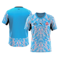 Switzerland Goalkeeper Soccer Jersey World Cup 2026 Blue - Fan Version