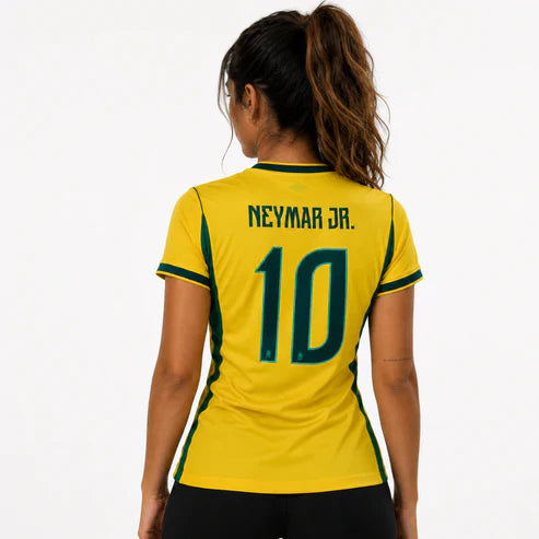 Brazil Away Jersey World Cup 2026 - Women's #NEYMAR JR - 10