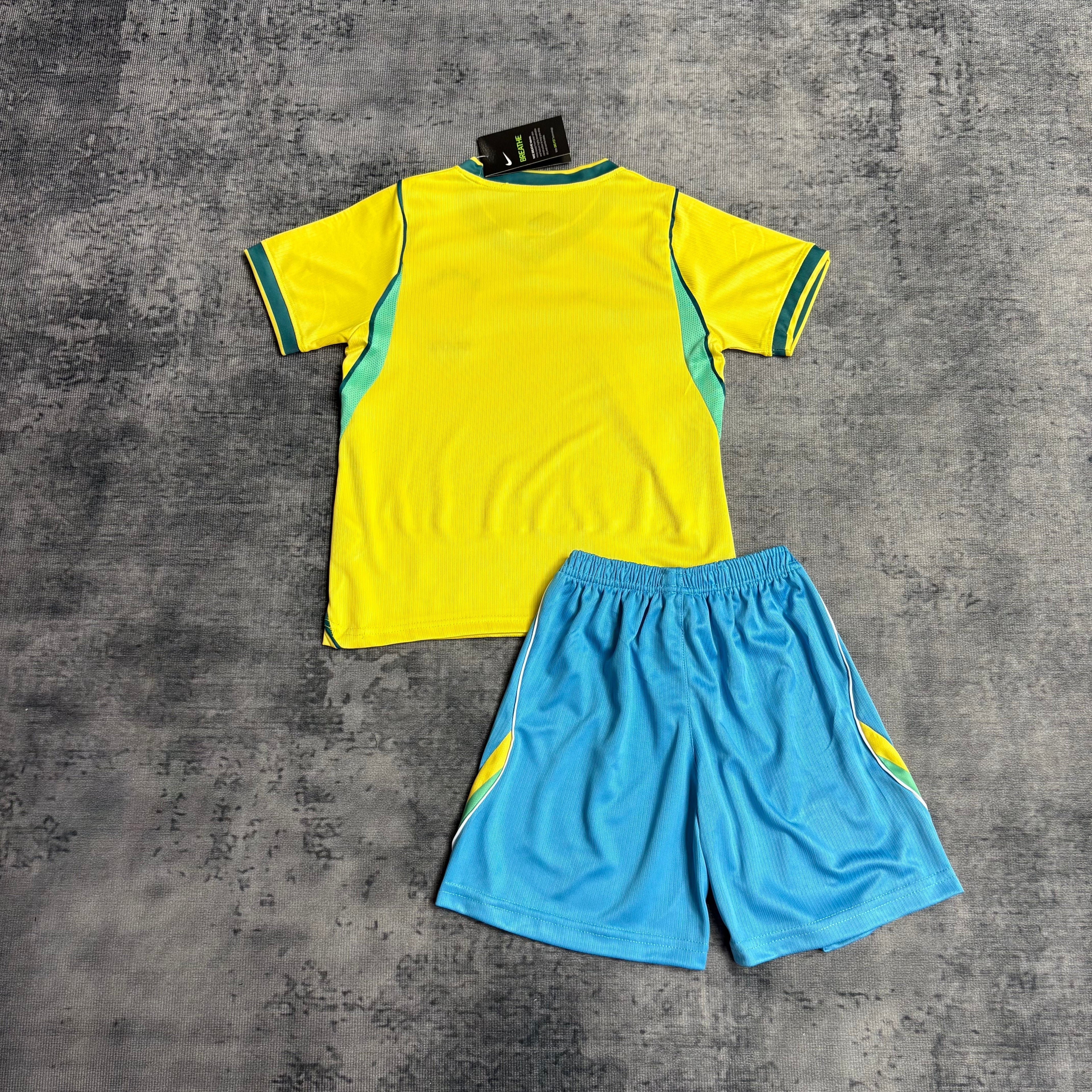 Set Kids Brazil World Cup 2026 Kit Kids