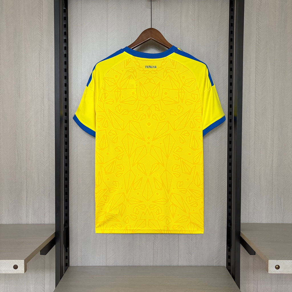 Ukraine 2026 Home Jersey - Fan Version