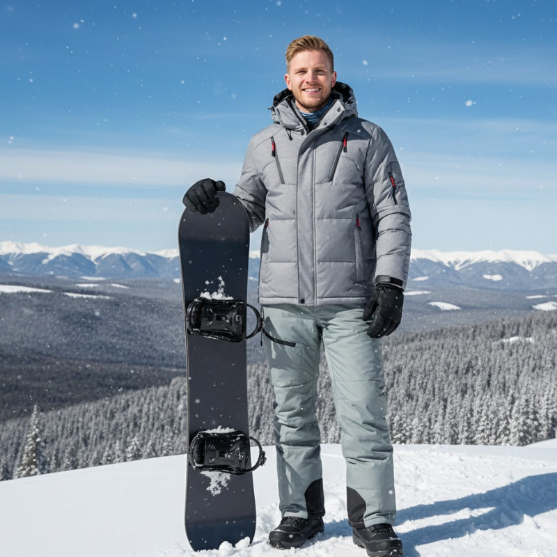 Winter Set: Jacket + Pants | Men’s Winter Outfit