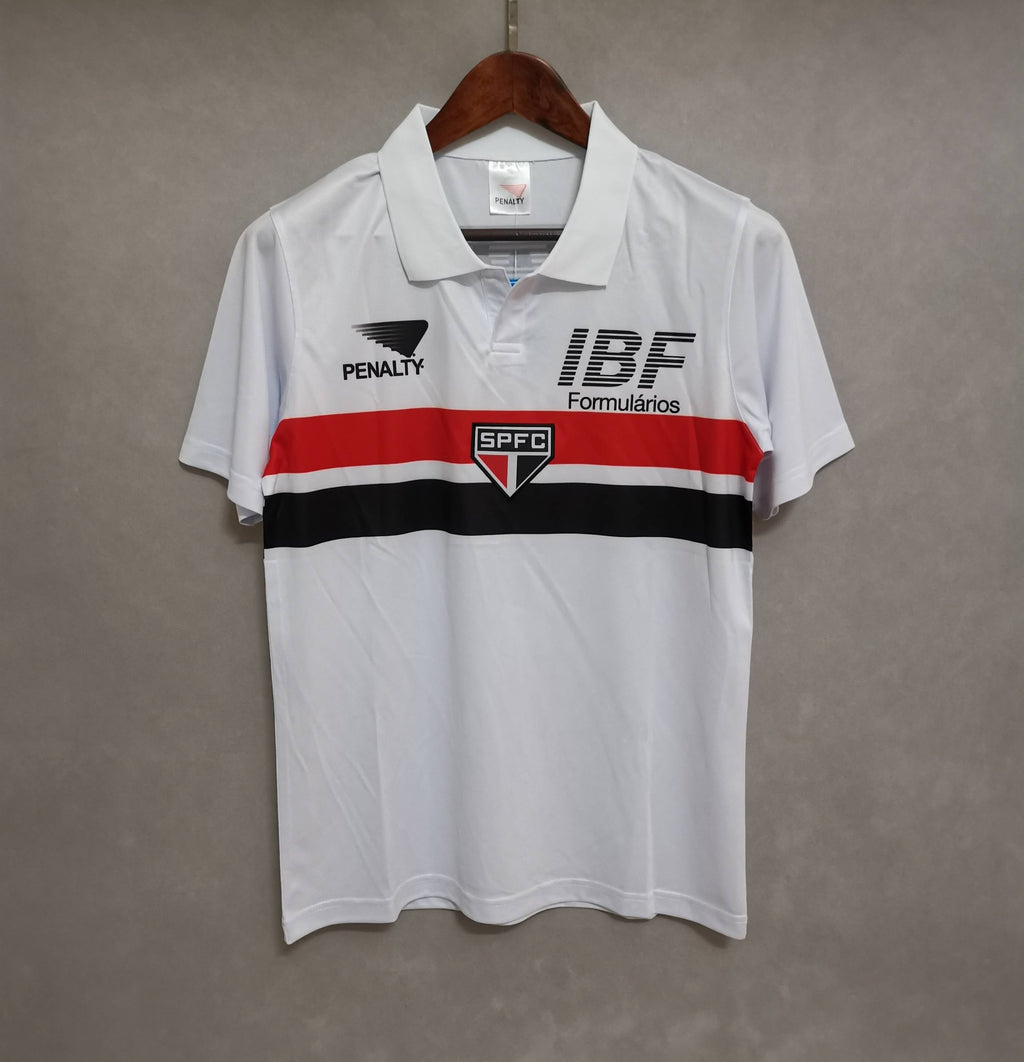Sao Paulo Retro Home 1991/92 Jersey IBF