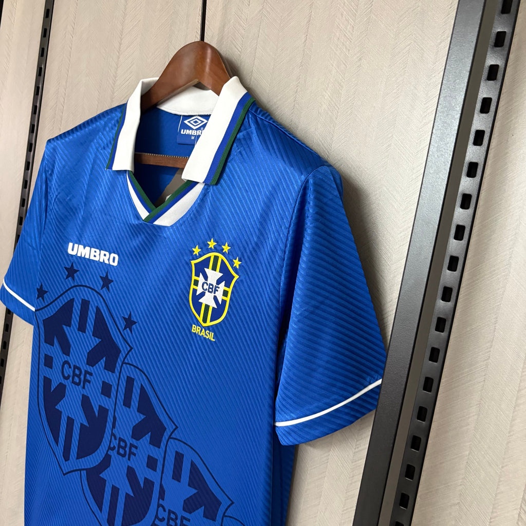 Retro 1994 Brazil Away Jersey