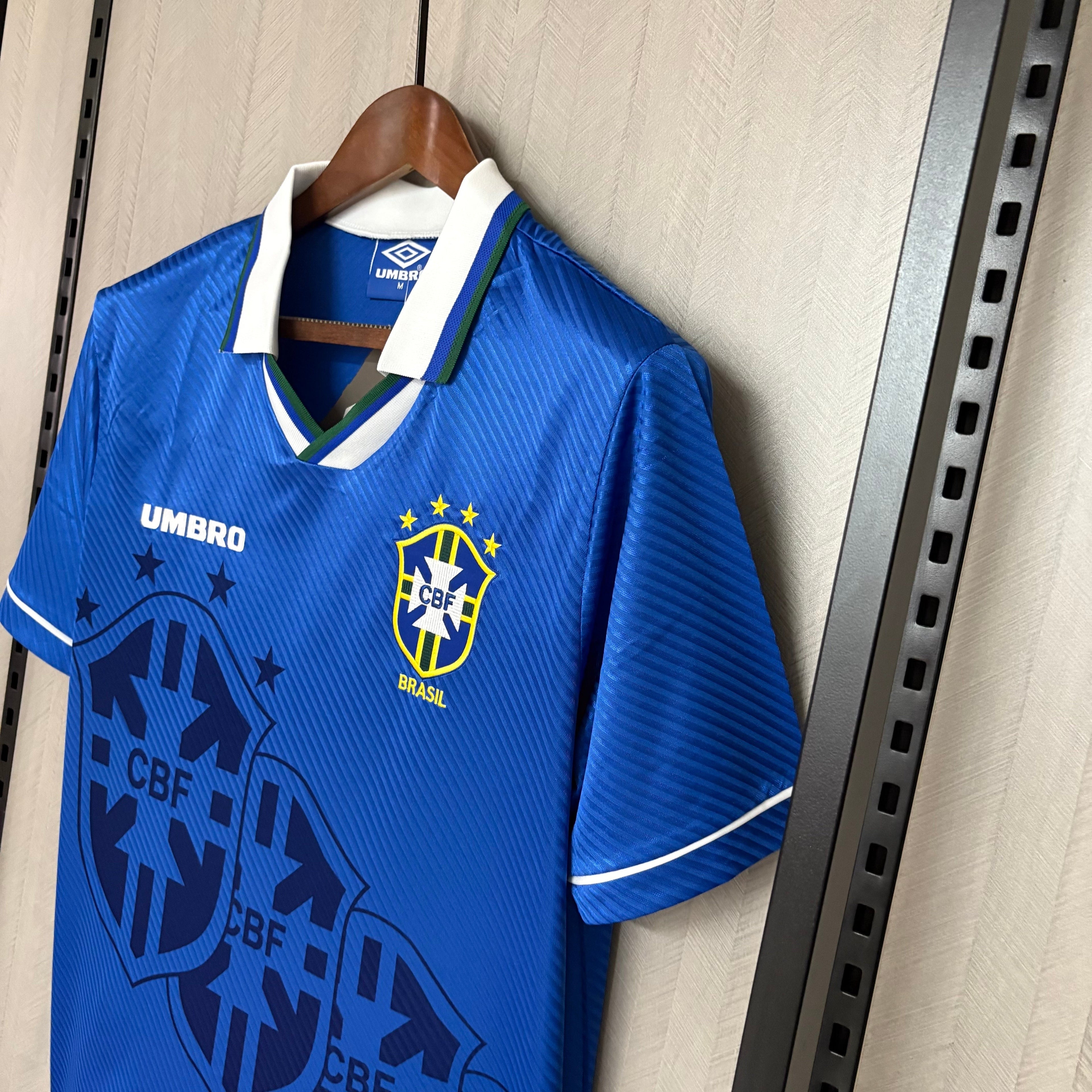 Retro 1994 Brazil Away Jersey