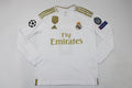 Real Madrid 2019/20 Jersey Long Sleeve Retro - Patch Champions