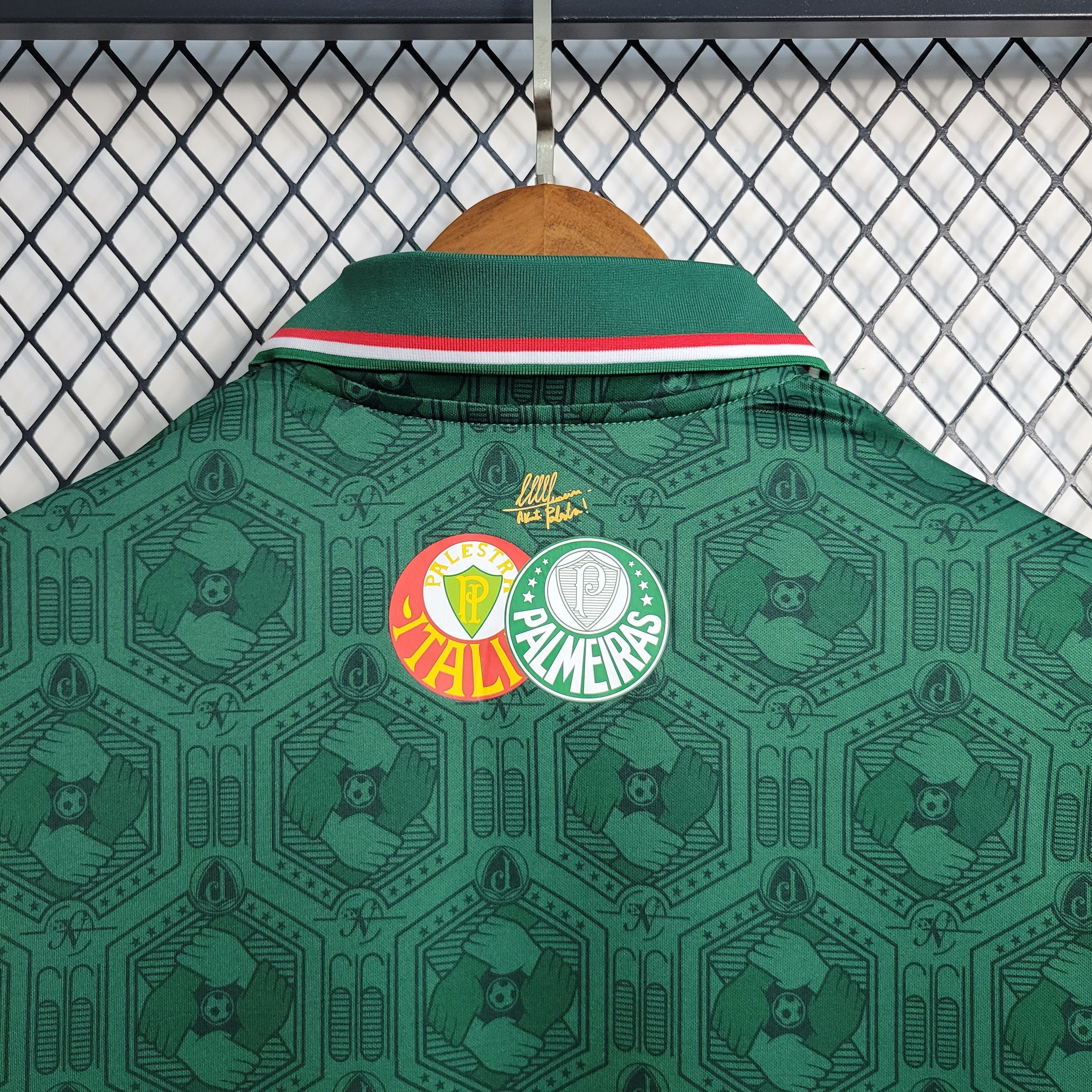 Palmeiras 2022/23 Abel Ferreira Polo - Green
