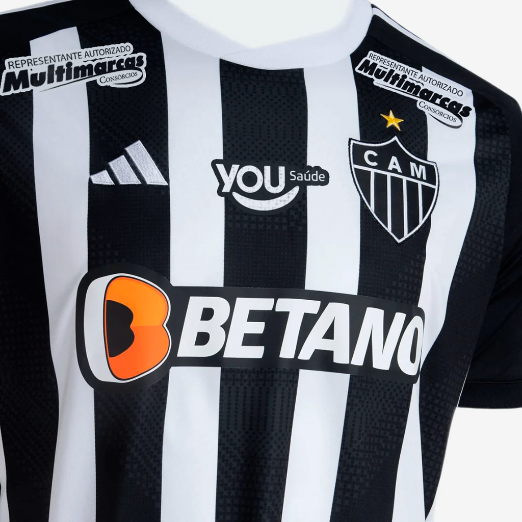 Jersey Atlético Mineiro 2024/25 I with Sponsors