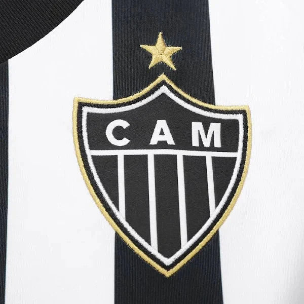 Jersey Atlético Mineiro 25/26 Home com Todos os Patrocinios