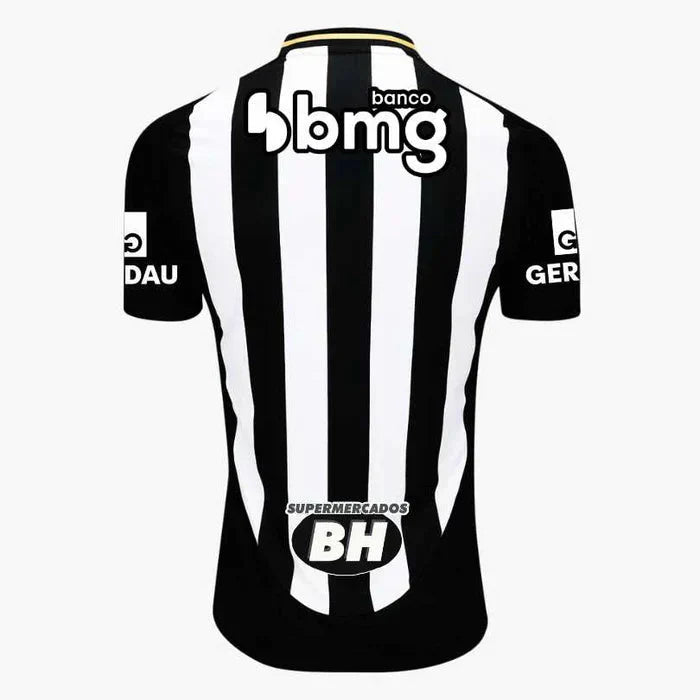 Jersey Atlético Mineiro 25/26 Home com Todos os Patrocinios