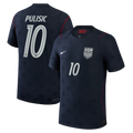 Pulisic #10 USA 2026 Away Match Jersey Blue World Cup Player [Slim Fit]