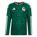 Mexico Home Authentic Player [Slim Fit] Player Long Sleeve Shirt 2026 World Cup