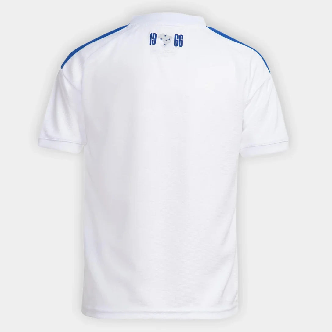 Cruzeiro II 26/27 Adidas Masculina - Branco+Azul - Fan Version