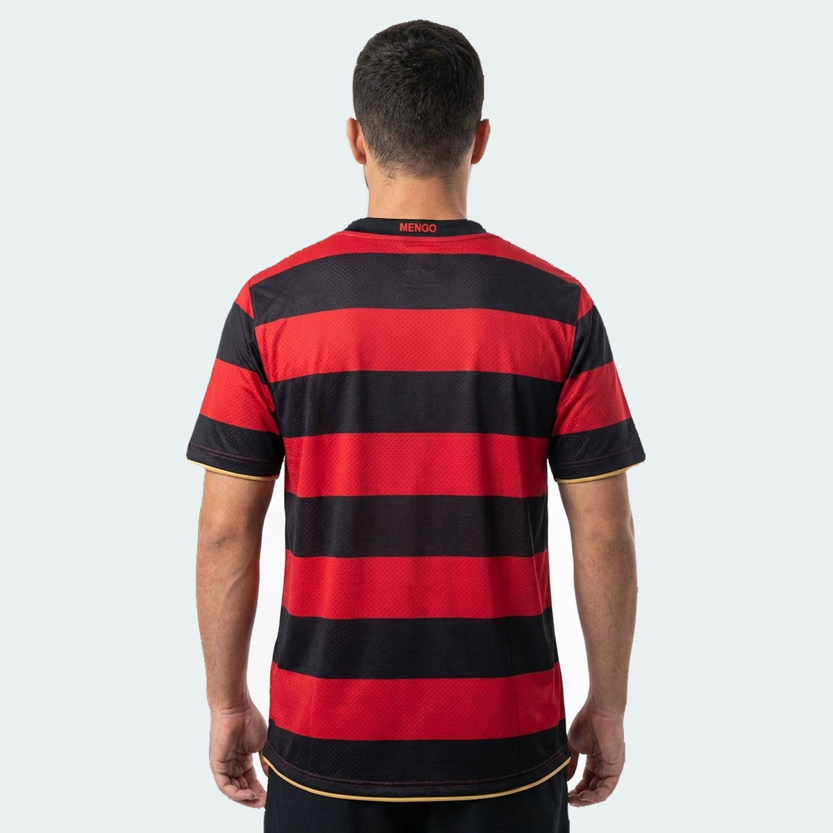 Jersey Flamengo Retro 2009 Vermelha e Preta - Nike