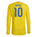 James Rodriguez Long Sleeve Colombia Home - Fan Version World Cup 2026