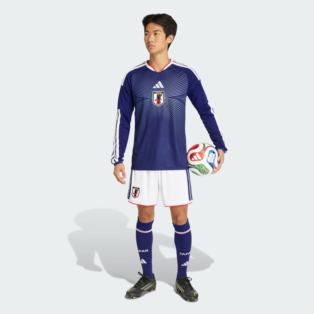 Japan 26 Home Long Sleeve Jersey - Fan Version
