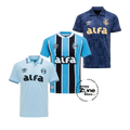 Gremio Home, Away e Third 2025/26 - Kit 3 - Fan Version