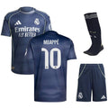 Real Madrid Away Kit Kids 2025/26 Mbappe