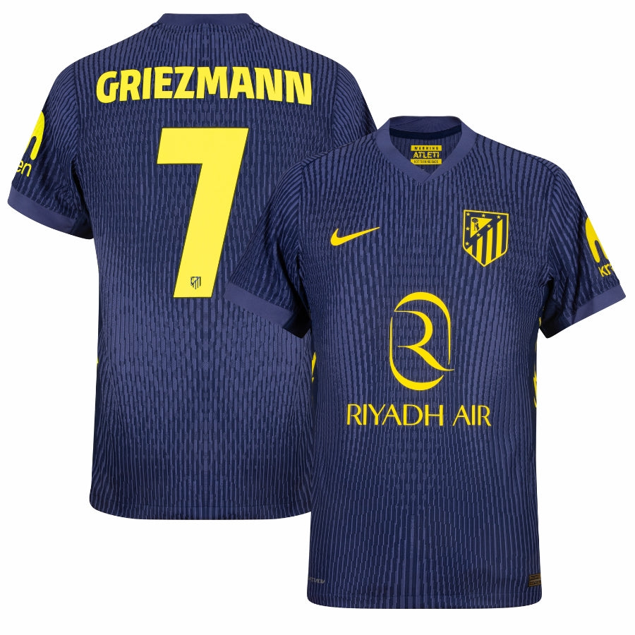 Atlético Madrid Griezmann 7 Away Authentic Player [Slim Fit] Player [Slim Fit] Player [Slim Fit] Player 2025/26