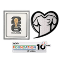 Patches World Cup 2026 Qualifiers Play With Heart & FOUNDATION