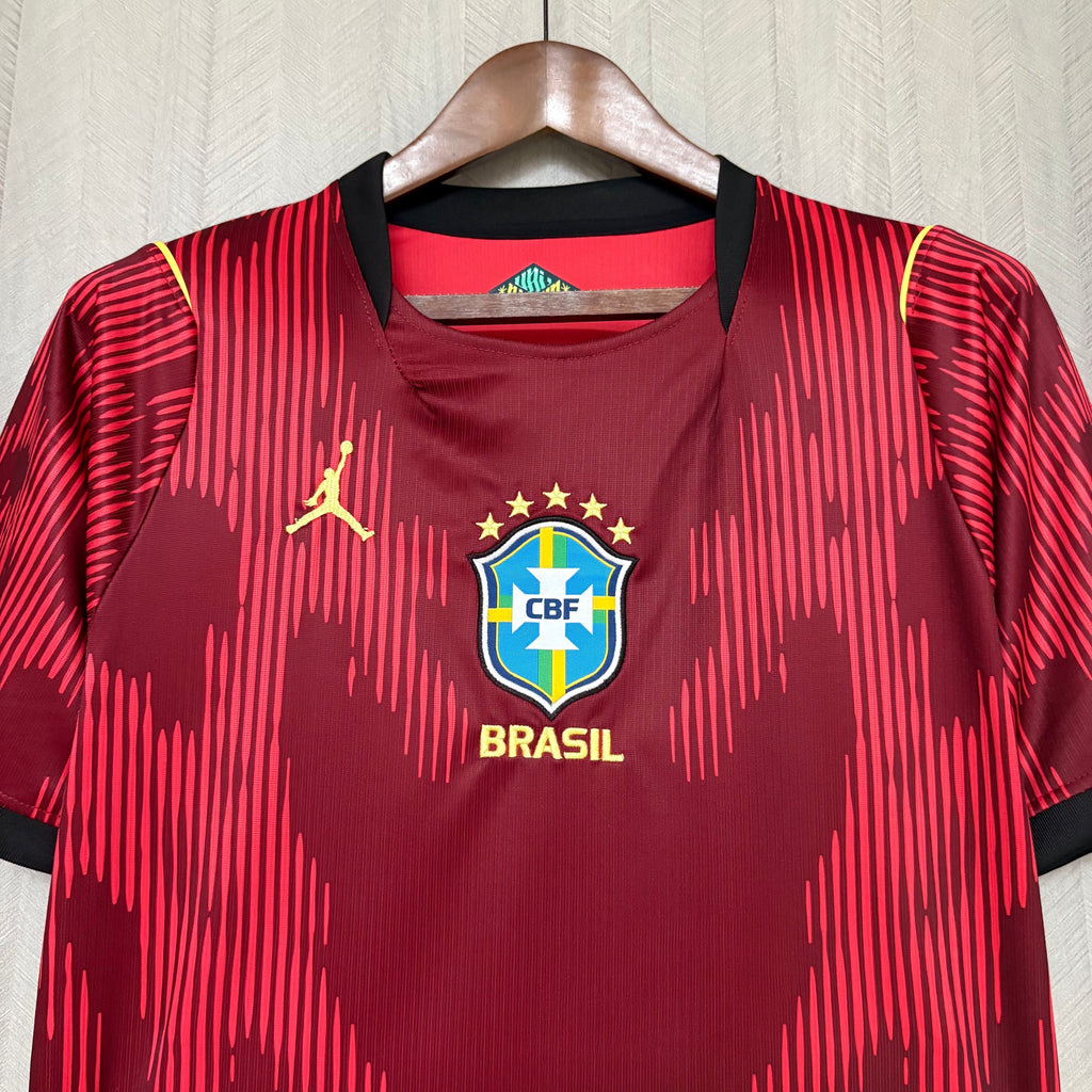 Brazil Special Edition Red Jersey 2026 - Vermelha Fan Version Brasil