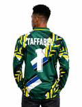 Brazil 1994 GK Long Sleeve Retro Taffarel #1 Brasil