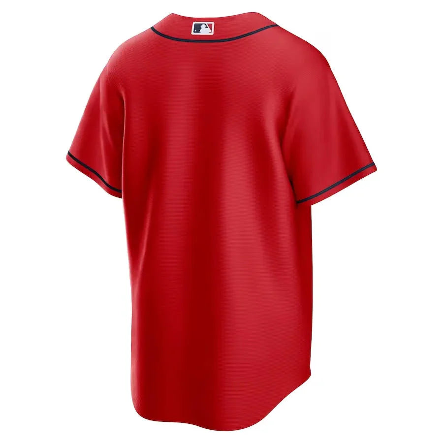Jersey MLB Atlanta Braves II Torcedor Masculina Vermelha