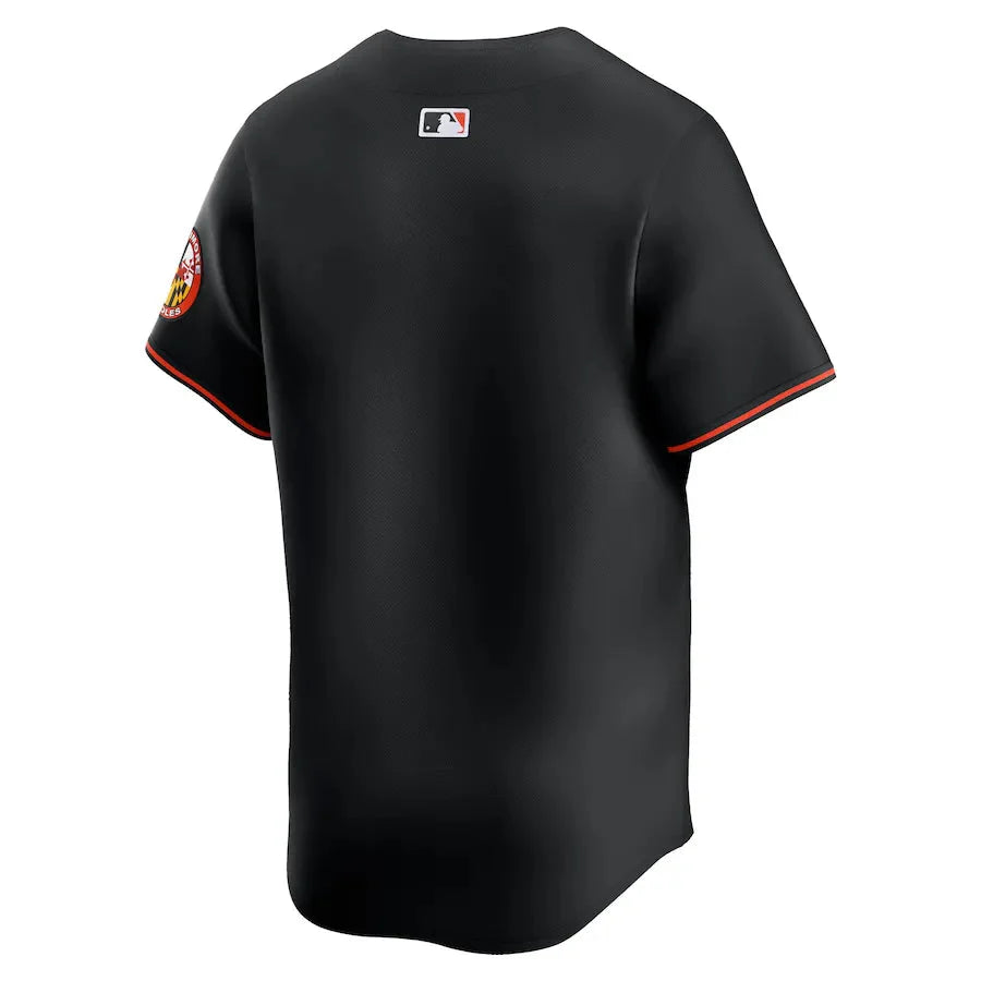 Jersey MLB Baltimore Orioles Black Alternate Limited Torcedor Masculina Preta