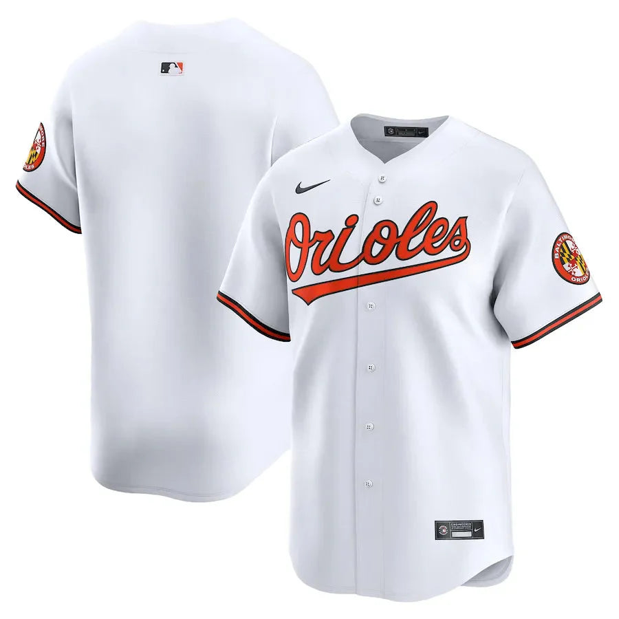Jersey MLB Baltimore Orioles White Home Torcedor Masculina Branca