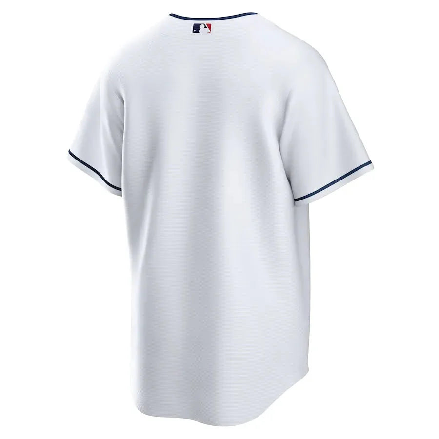 Jersey MLB Cleveland Guardians White Home Torcedor Masculina Branca