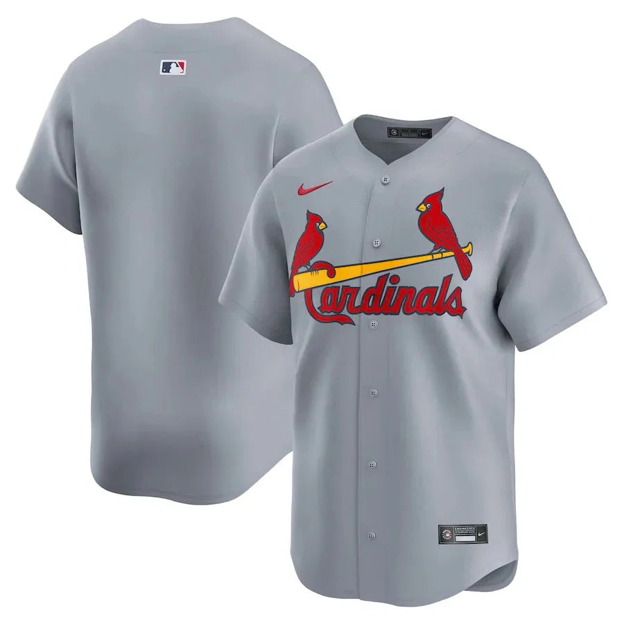 Jersey MLB St. Louis Cardinals II Torcedor Masculina Cinza