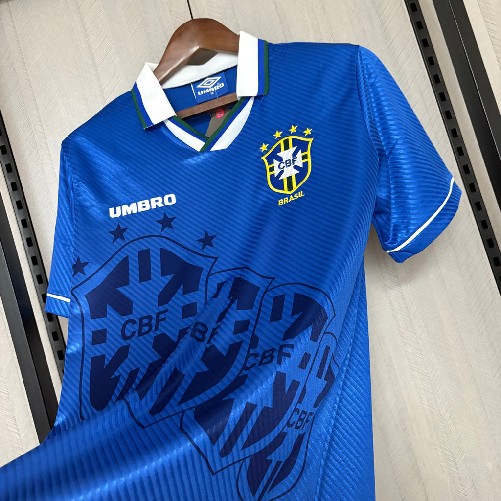 Retro 1994 Brazil Away Jersey