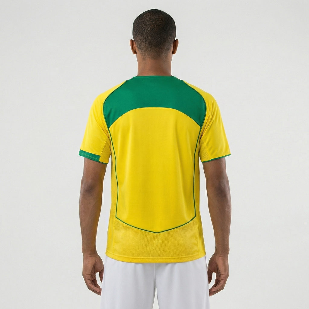 Jersey Nike Brasil Retro 2004 Fan