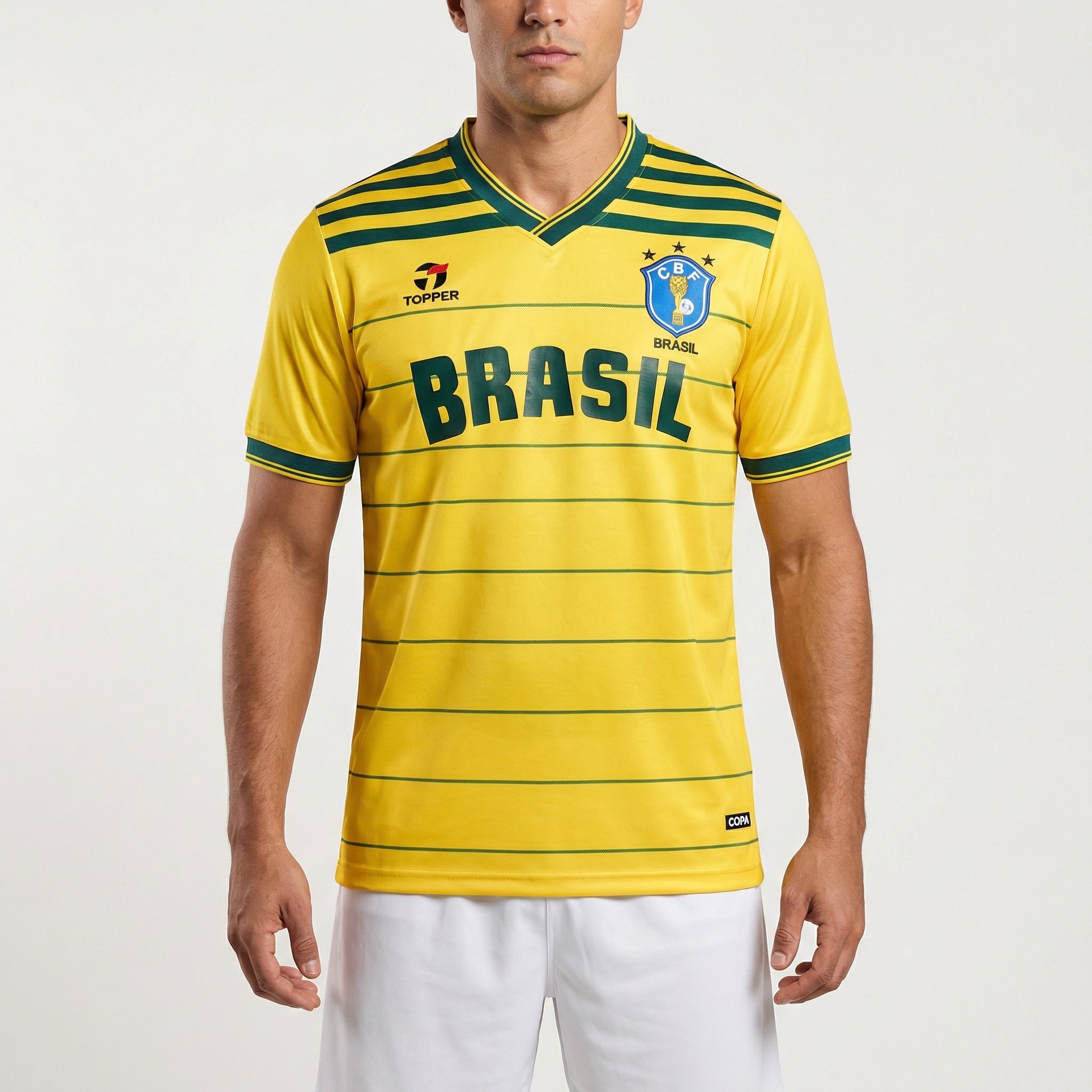Jersey Nike Retro Brasil 1984 Fan