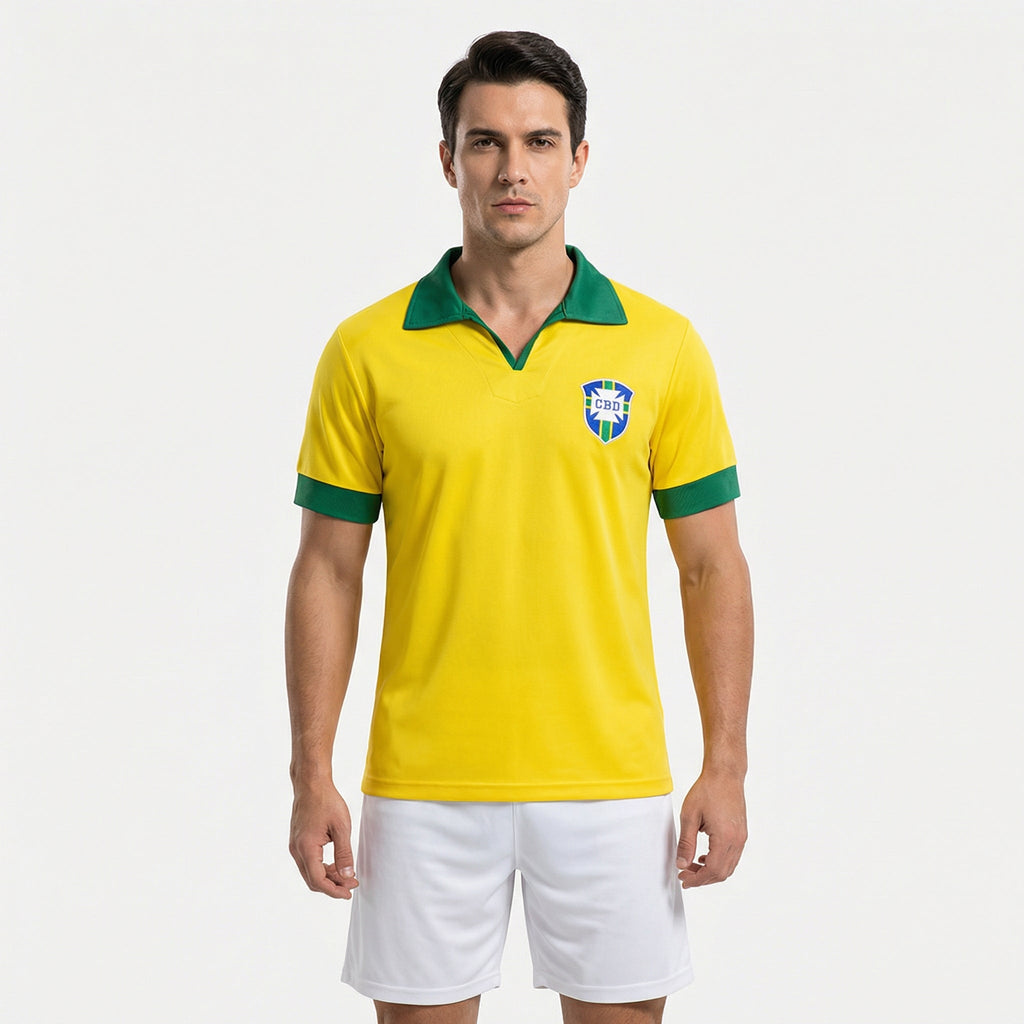 Jersey Nike Retro Brasil 1958 Fan