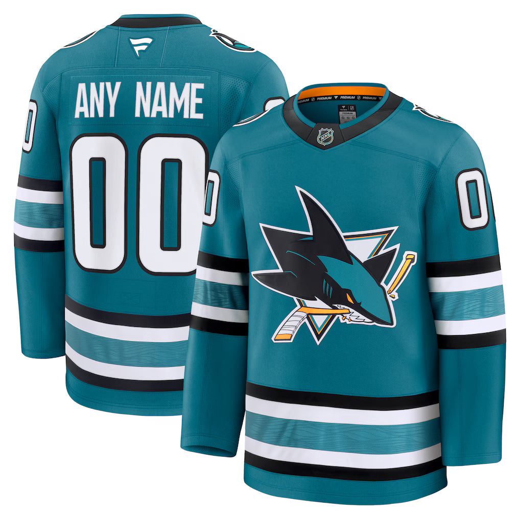 San Jose Sharks Macklin Celebrini Fanatics Teal Home Breakaway Jersey