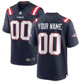 New England Patriots Game Home Jersey - Navy - Custom