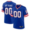 New York Giants - Royal Classic Custom Game Jersey