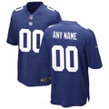 New York Giants - Royal Custom Game Jersey
