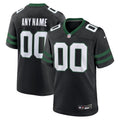 New York Jets - Legacy Alternate Custom Game Jersey - Black
