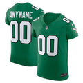 Philadelphia Eagles - Kelly 2nd Alternate Custom Jersey - Green