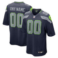 Seattle Seahawks - College Custom Game Jersey - Navy