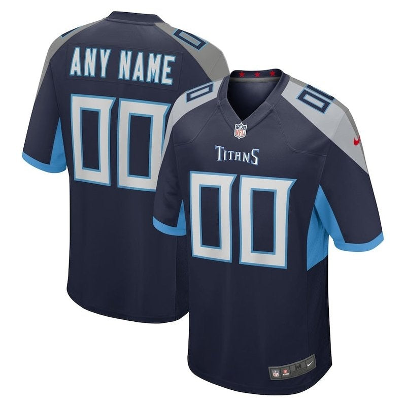 Tennessee Titans - Custom Jersey - Navy