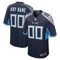 Tennessee Titans - Custom Jersey - Navy